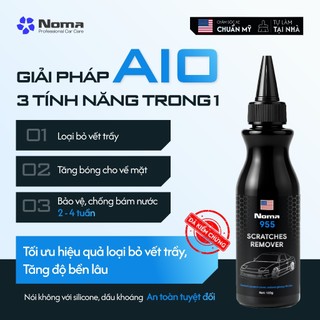 Kem xóa vết xước Ô tô, xe máy NOMA 955 phực hồi và đánh bóng sơn xe, an toàn với sức khỏe