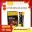 KINKA Cà phê đen đá 180g đậm đặc, chuẩn gu, cà phê hoà tan (10 gói x 18g)