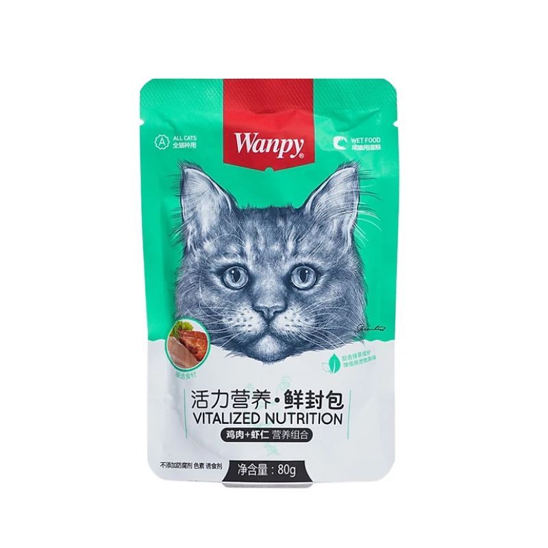 Pate Wanpy Cho Mèo Mọi Lứa Tuổi (For All Cats)