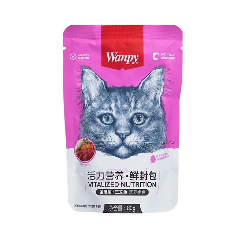 Pate Wanpy Cho Mèo Mọi Lứa Tuổi (For All Cats)