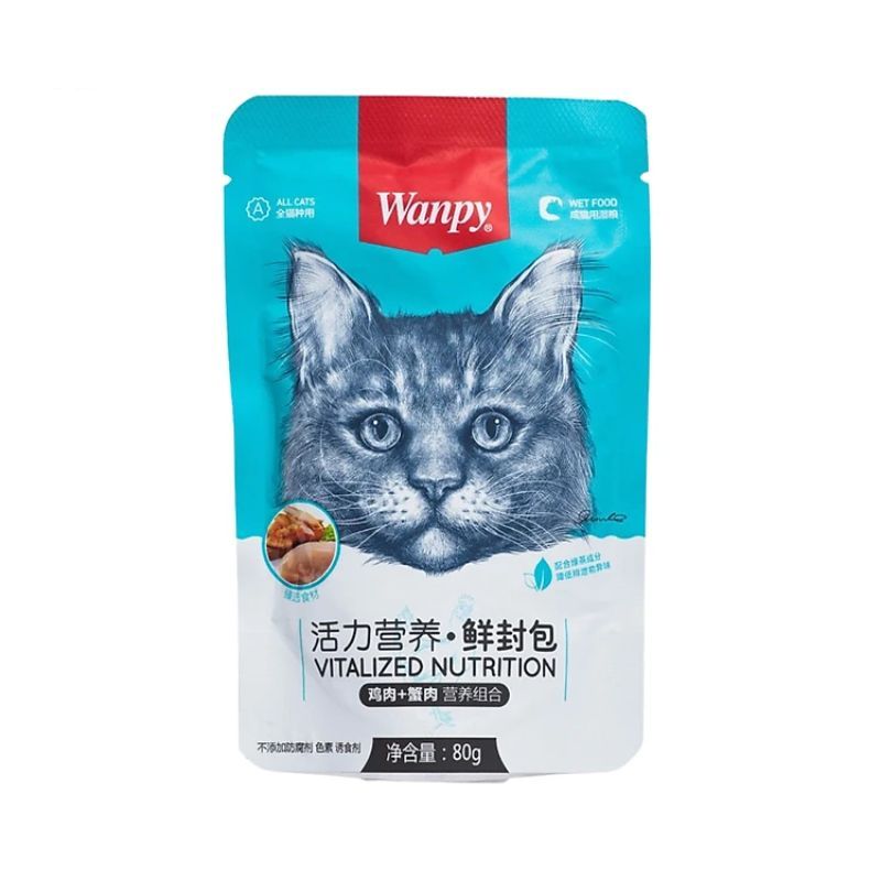 Pate Wanpy Cho Mèo Mọi Lứa Tuổi (For All Cats)