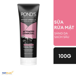 Sữa Rửa Mặt POND'S Bright Miracle - Sạch Sâu, Sáng Da, Kiểm Soát Dầu - Chính hãng Unilever