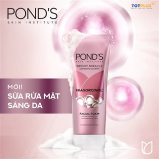 Sữa Rửa Mặt POND'S Bright Miracle - Sạch Sâu, Sáng Da, Kiểm Soát Dầu - Chính hãng Unilever