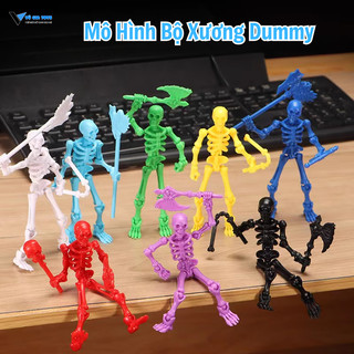 Đồ Chơi Mô Hình Hiệp Sĩ VS Bộ Xương Khớp Người Đàn Ông Skeleton Man Dummy Với Khớp Cử Động Linh Hoạt