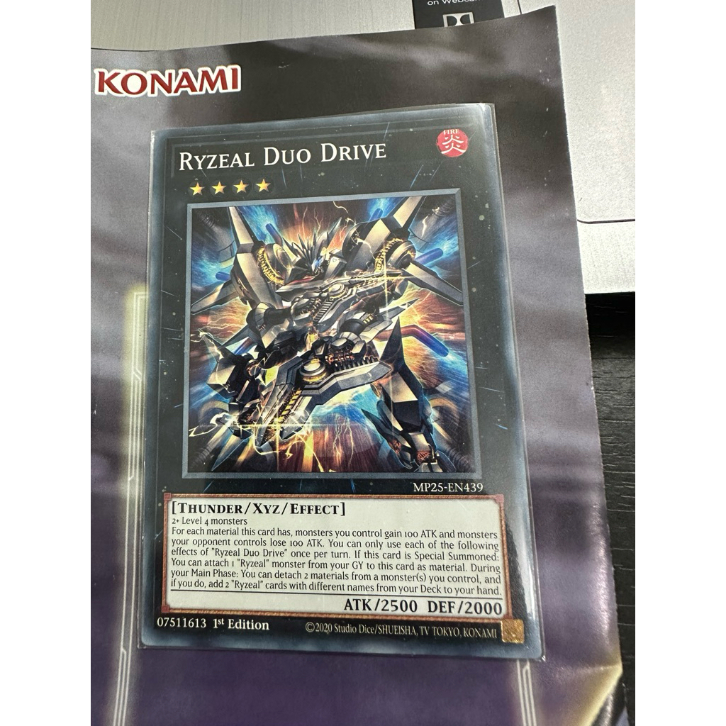 Thẻ bài Yugioh! Ryzeal Duo Drive (Real Card) | Shopee Việt Nam