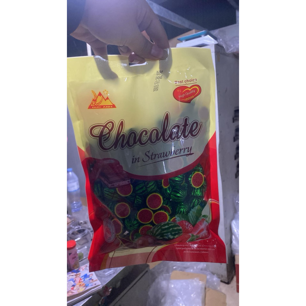 Kẹo Tết- Kẹo Socola ( Đức Anh ) Hình Dưa Hấu 1kg