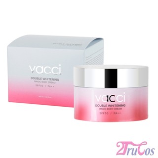 Kem Dưỡng Thể VACCI Double Whitening Magic Body Cream SPF50 160ml (cấp ẩm bật tông trắng da) 2Trucos