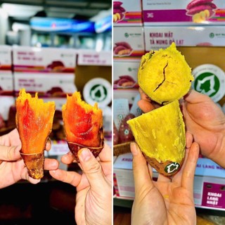 Combo Khoai Quý Trọng 6kg | Khoai Mật Tà Nung (3kg) + Khoai Nhật (3kg)