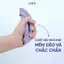 Lồng phơi Glorie Chậu làm sạch cọ trang điểm bằng silicone Jary thiết kế gấp gọn tiện lợi
