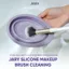 Lồng phơi Glorie Chậu làm sạch cọ trang điểm bằng silicone Jary thiết kế gấp gọn tiện lợi