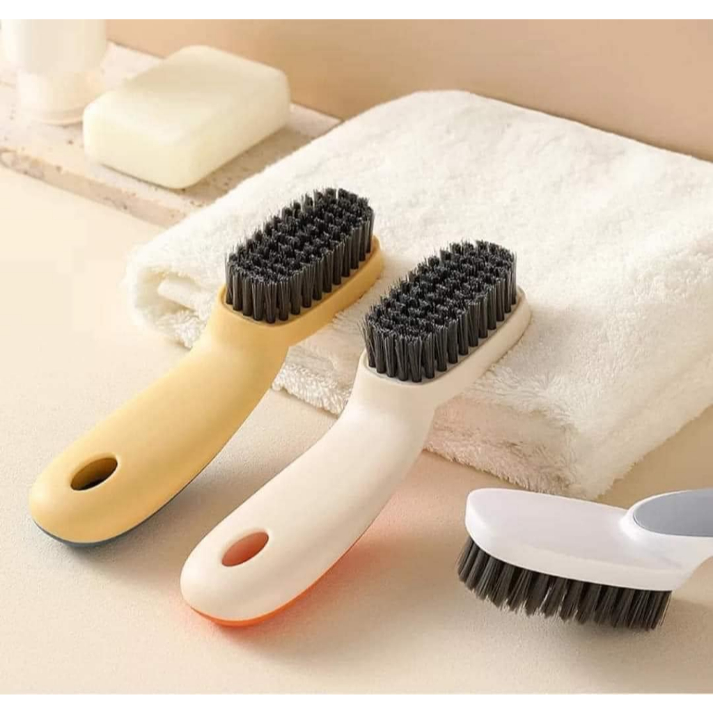Bàn Chải Chà Giày Tay Cầm Chắc Chắn Mini Đa Năng Nhiều Màu