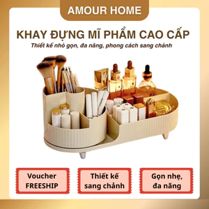 Kệ Đựng Mĩ Phẩm Mẫu Mới Cỡ Lớn - Kệ Đựng Đồ Trang Điểm Để Bàn Sang Trọng Cao Cấp