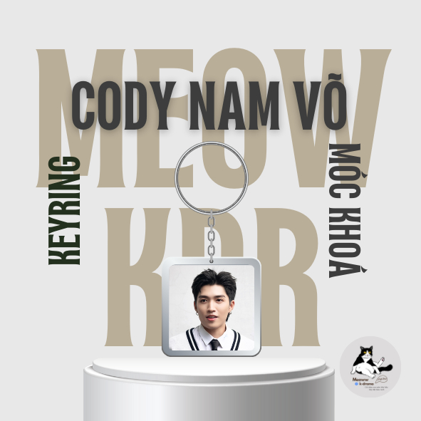 Móc khoá anh trai Cody Nam Võ - Anh trai say Hi 2025