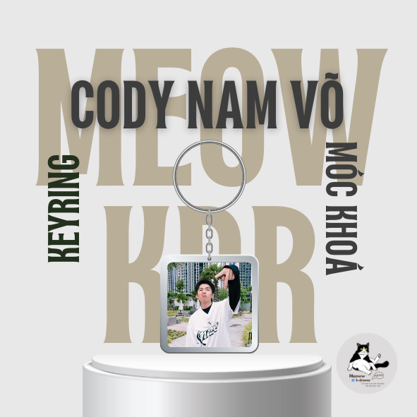 Móc khoá anh trai Cody Nam Võ - Anh trai say Hi 2025