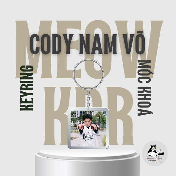 Móc khoá anh trai Cody Nam Võ - Anh trai say Hi 2025