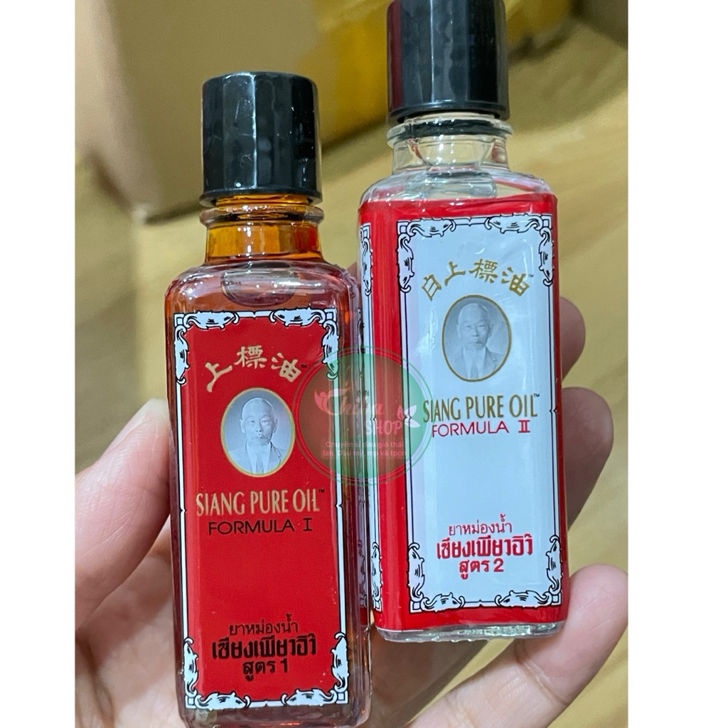 Dầu gió Ông già Siang Pure Oil Formula I Thái Lan 25ml-Hàng nội địa