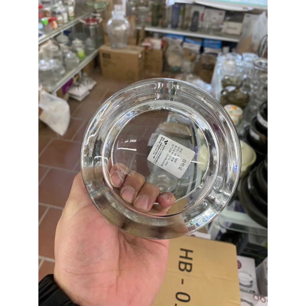 Gạt Tàn Thủy Tinh Hình Tròn