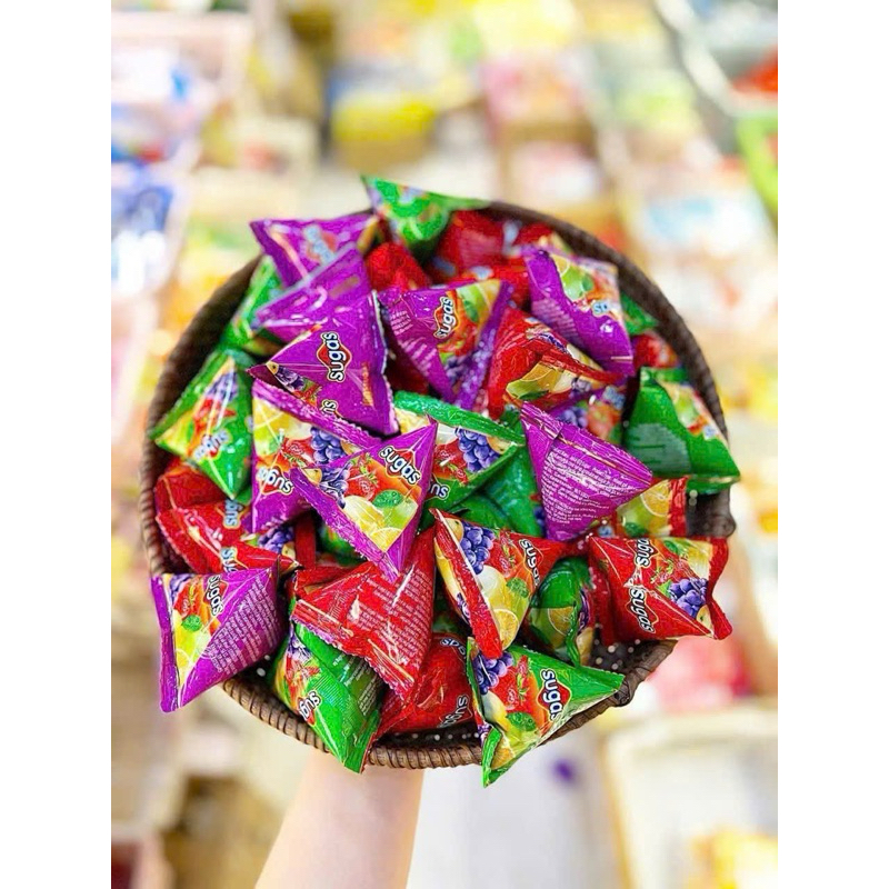 Kẹo Dẻo Chip Chip Sugas Hương Trái Cây Siêu Ngon Gói 1kg