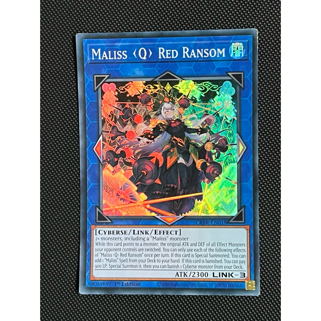Thẻ bài Yugioh Maliss Q Red Ransom | Shopee Việt Nam
