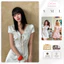 Váy đầm lụa dáng ngắn cổ V, Váy đầm dự tiệc cổ V dáng xòe có tay LOKOSA Váy đầm lụa dáng ngắn xòe VD009