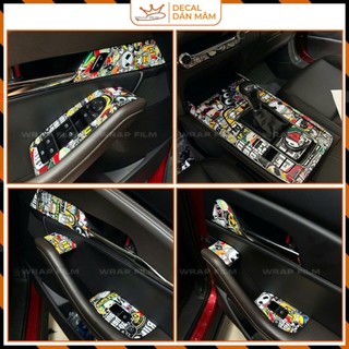 Decal dán trang trí nội thất Mazda Cx30