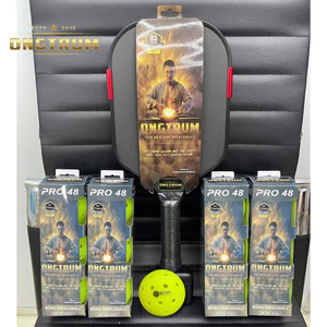 Vợt Pickleball ÔNG TRÙM Siêu Nhám bản 16mm 14mm GEN 4 cải tiến Tặng Moi và HỘP 3 bóng ONGTRUM