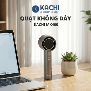 [1 đổi 1 trong 30 ngày, BH 18 tháng] Quạt cầm tay Kachi pin khoẻ, nhiều cấp độ gió siêu mạnh, giá siêu rẻ