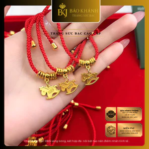 Q01 - Lắc tay Mã Đáo Hồng Vận [Bảo Khánh Trang Sức]