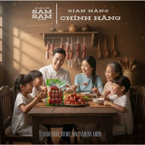 Lạp Xưởng Heo Cao Cấp Trọng Lượng 1KG - Sấy Dẻo Truyền Thống (Tặng Gói 2 Vị Lạp Tôm Và Lạp Heo Khô) Khởi Bách Hưng