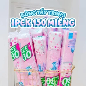 { Hàng công ty } Bông tẩy trang Ipek 150 miếng siêu dai