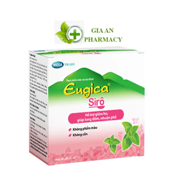 SIRO HO THẢO DƯỢC EUGICA (HỘP 30 GÓI 5ml)