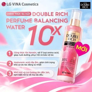 Nước Xịt Dưỡng Tóc Double Rich Hương Nước Hoa (200ml)