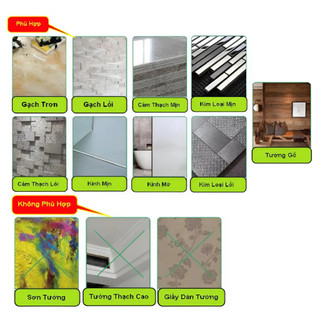 NoMoreNail Keo Dán Tường Đa Năng 60G – COMBO 2 TUÝP Siêu Dính Không Cần Khoan | Treo Móc, Kệ, Tranh