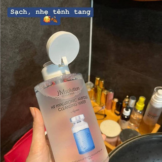 Nước Tẩy Trang JMsolution Dưỡng Ẩm Hyaluronic Ampoule Cleansing Water (500ml, 850ml)