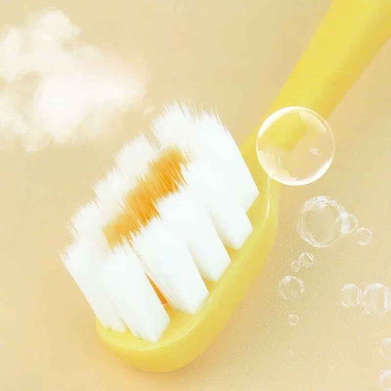 COMBO 2 Bàn Chải Đánh Răng Cho Bé, Bàn Chải Đánh Răng Lông Siêu Mềm