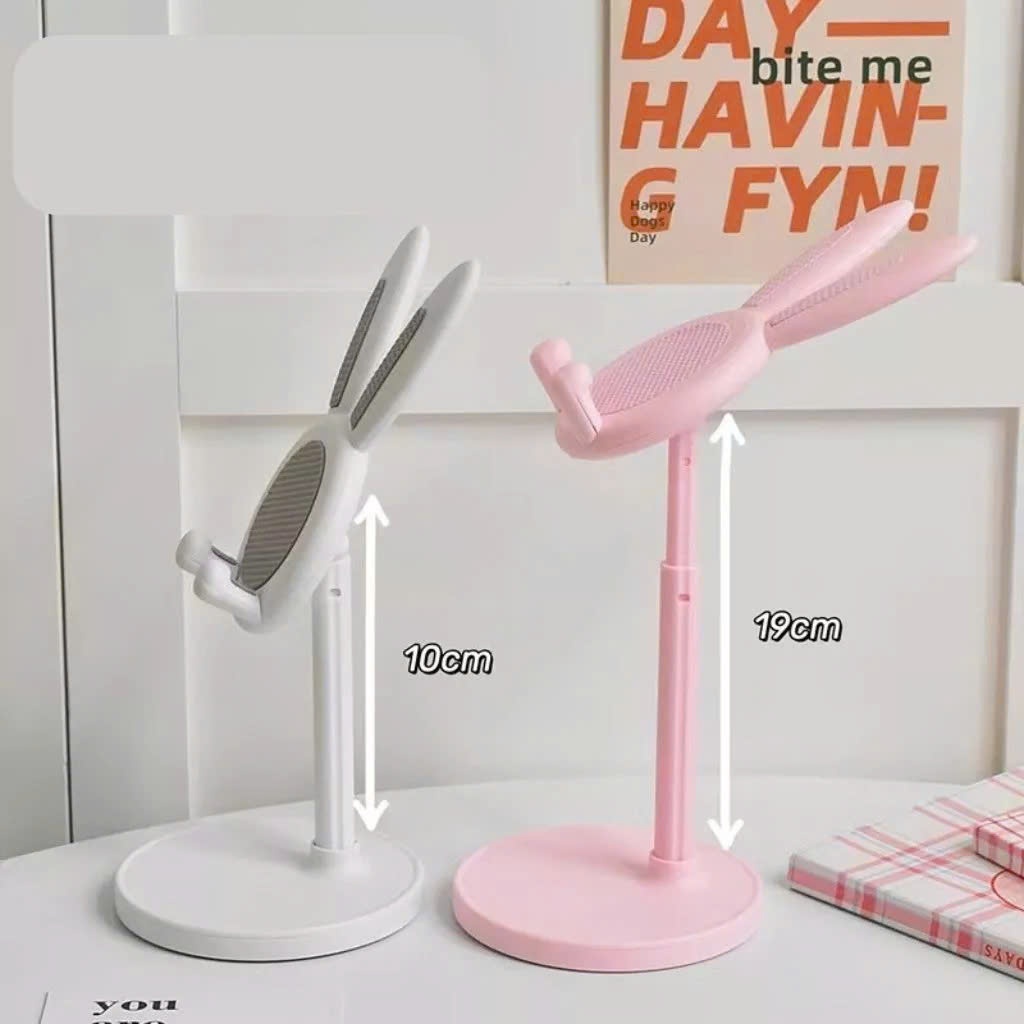 GIÁ ĐỠ ĐIỆN THOẠI HÌNH THỎ KUTE ĐỂ BÀN – Giá Đỡ Ipad Dễ Thương,Kệ Thiết Kế Chống Trượt Tiện Lợi
