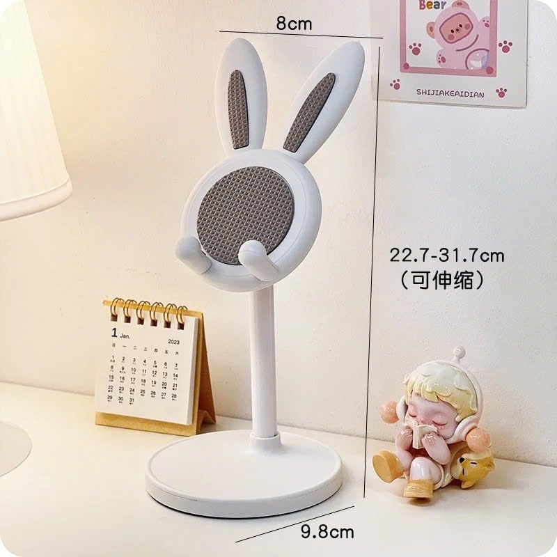 KỆ ĐỠ ĐIỆN THOẠI ĐỂ BÀN HÌNH THỎ CAO CẤP – Giá Đỡ Máy Tính Bảng,Kệ Đỡ Chất Liệu Nhựa Abs Bền Đẹp