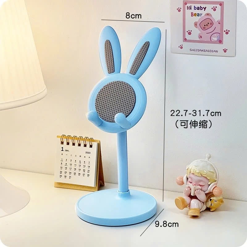 KỆ ĐỠ ĐIỆN THOẠI ĐỂ BÀN HÌNH THỎ CAO CẤP – Giá Đỡ Máy Tính Bảng,Kệ Đỡ Chất Liệu Nhựa Abs Bền Đẹp