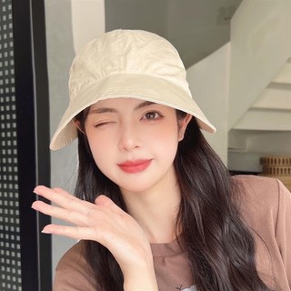Mũ bucket nữ, mũ chống nắng nữ chống tia UV UPF50+ thời trang vải mềm Ulzzang có dây rút