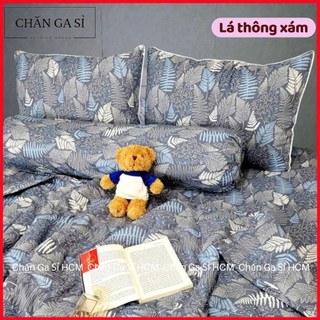 🌱ẢNH THẬT🌱Bộ Ga Gối Lyocell Microfiber Nằm Thoáng Mát, Mềm Mại, Thấm Hút Mồ Hôi Tốt _Chăn Ga Sỉ HCM