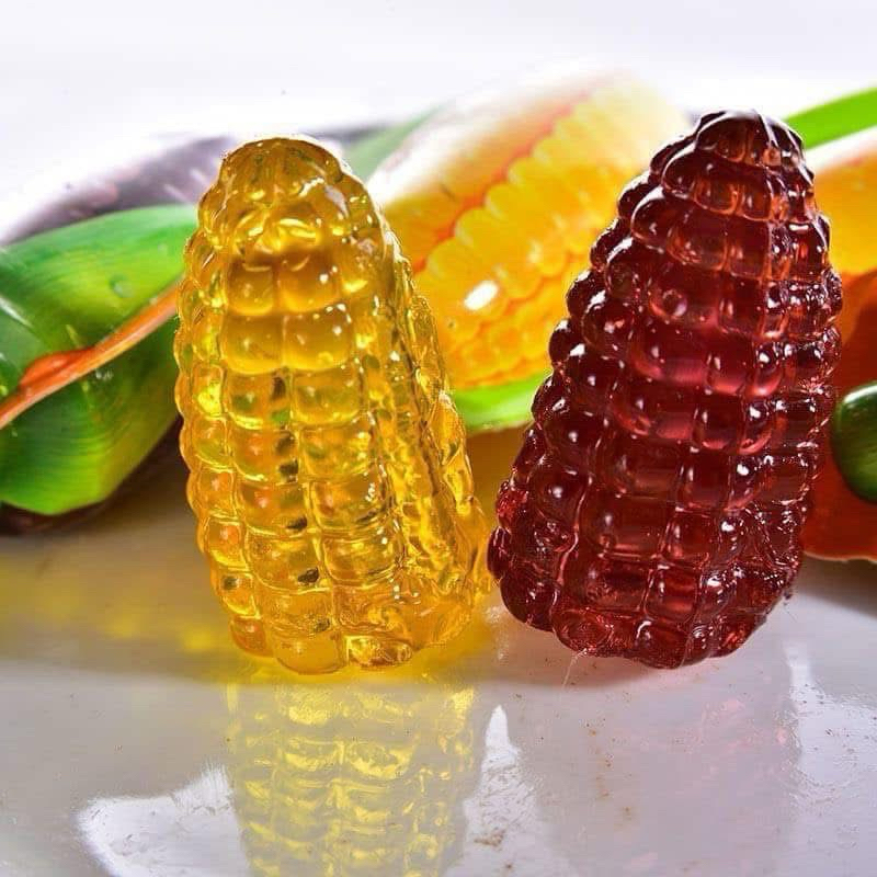Sỉ 1 kg ( khoảng 90-100 cái ) Kẹo ngô 3D bắt mắt