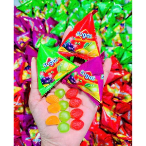 Kẹo Dẻo Chip Chip Sugas Hương Trái Cây Siêu Ngon Gói 1kg
