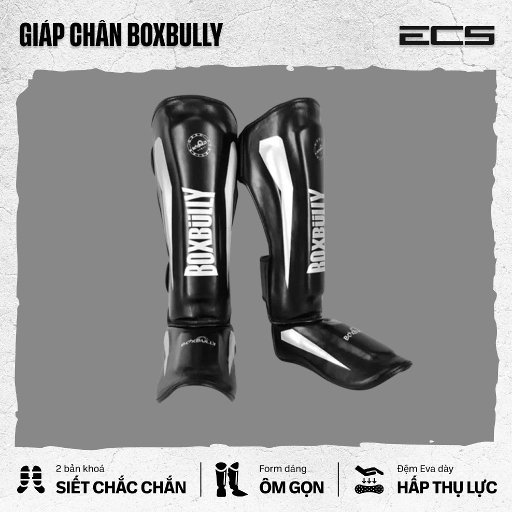 Giáp Bảo Hộ Chân Boxbully, Shin Guards Boxbully Ec1, Bảo Vệ Ống Đồng Tập Võ, Giáp Bảo Vệ Chân Võ Thuật
