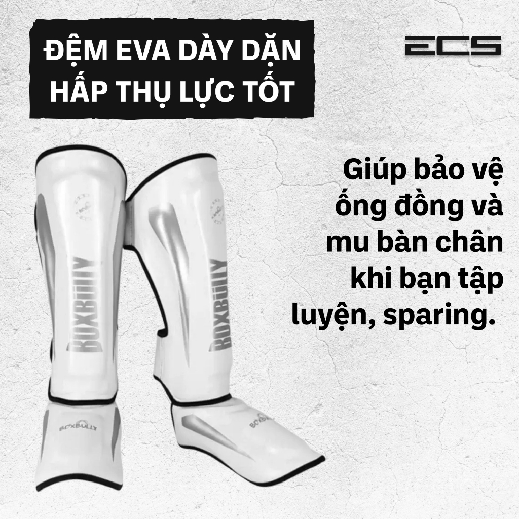 Giáp Bảo Hộ Chân Boxbully, Shin Guards Boxbully Ec1, Bảo Vệ Ống Đồng Tập Võ, Giáp Bảo Vệ Chân Võ Thuật
