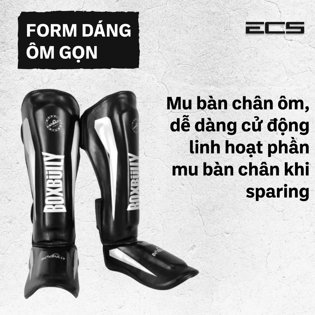 Giáp Bảo Hộ Chân Boxbully, Shin Guards Boxbully Ec1, Bảo Vệ Ống Đồng Tập Võ, Giáp Bảo Vệ Chân Võ Thuật