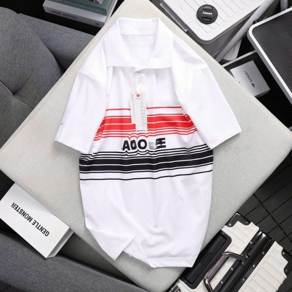 áo yhun polo nam co cổ phối màu đẹp