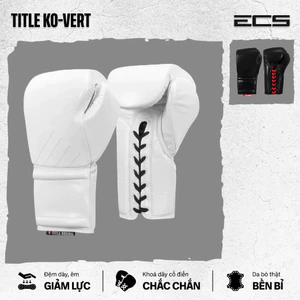 Găng tay boxing TITLE Ko-Vert Sparring – Găng tay boxing Title Lace-Up Chuẩn Sparring