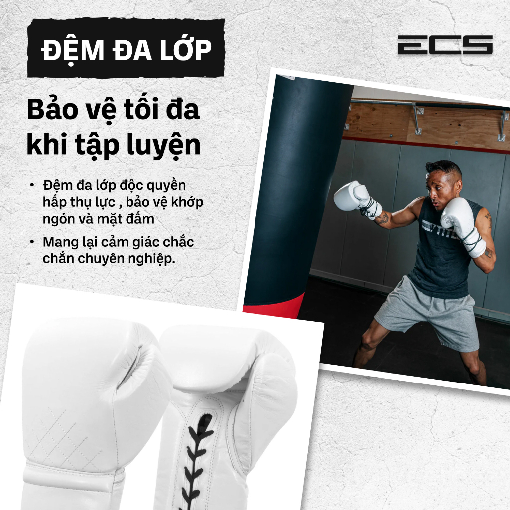 Găng tay boxing TITLE Ko-Vert Sparring – Găng tay boxing Title Lace-Up Chuẩn Sparring