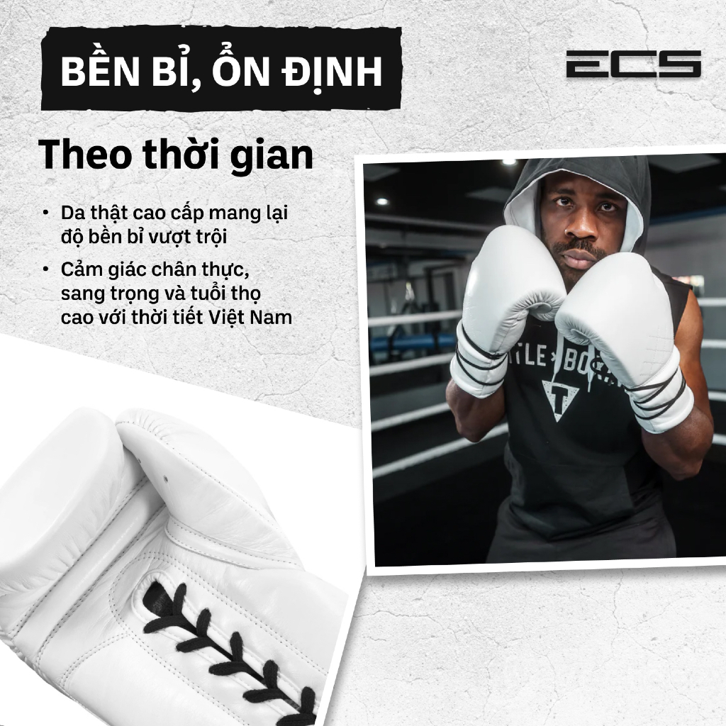 Găng tay boxing TITLE Ko-Vert Sparring – Găng tay boxing Title Lace-Up Chuẩn Sparring