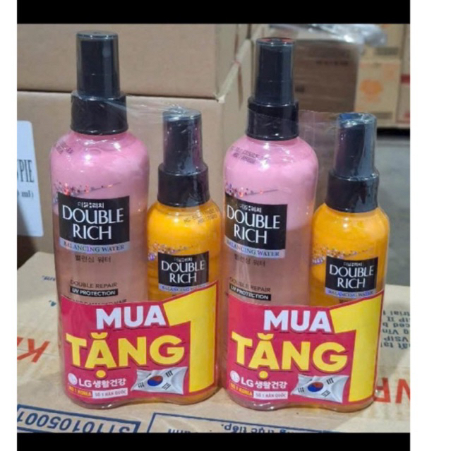 Nước xịt dưỡng tóc Double Rich cho tóc nhuộm và hư tổn 120ml